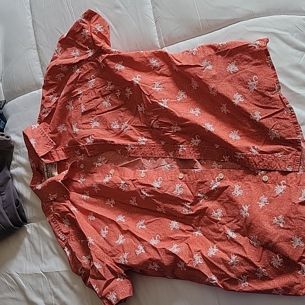 Octopus button up shirt